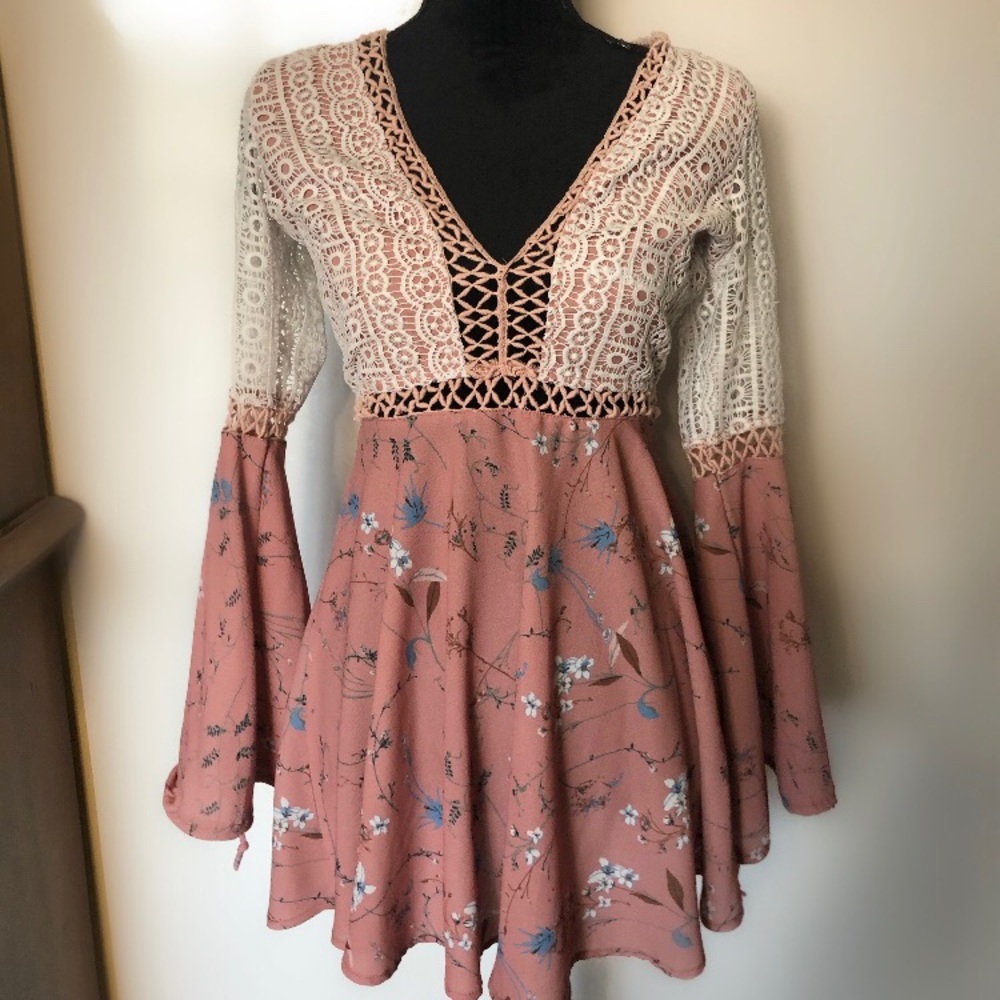 Hello Molly Long Sleeve Dress